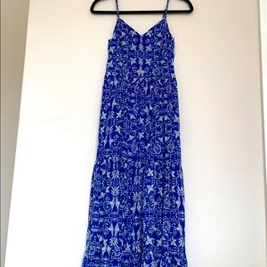 Royal blue maxi